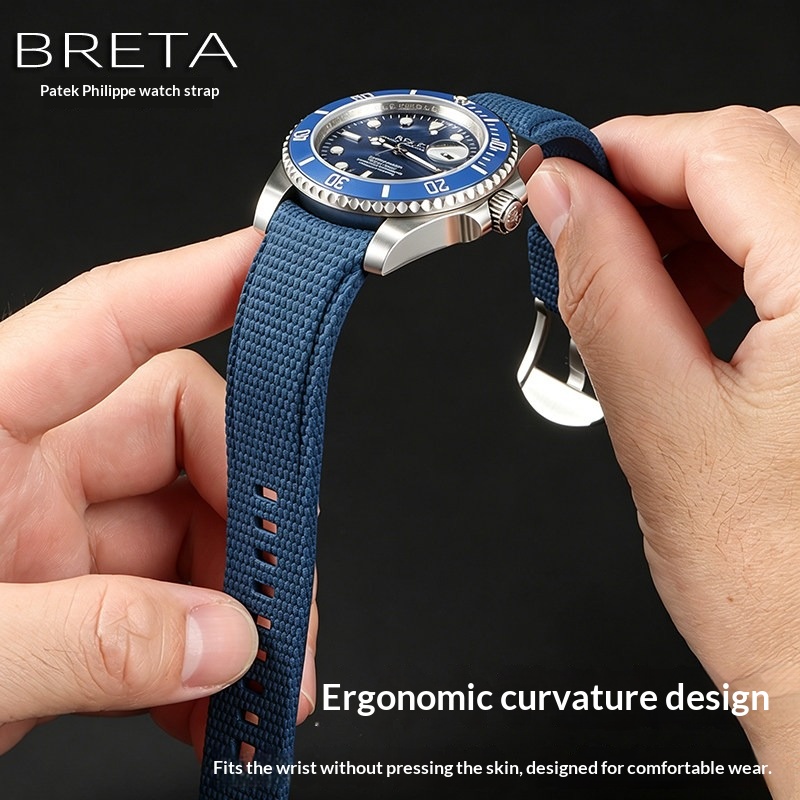 Curved End FKM Rubber Watch St - огляд і ціна Audemars Piguet Watch Code 11.59