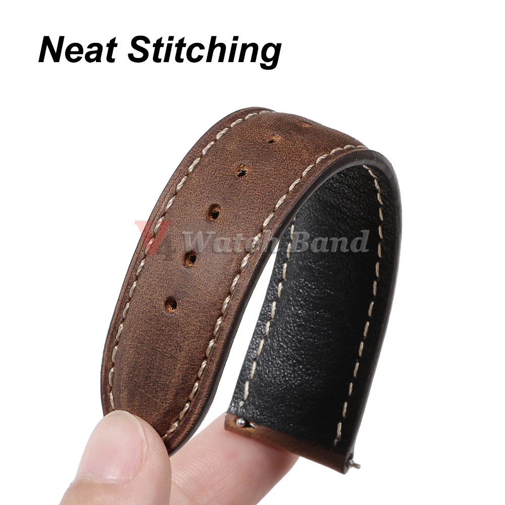 Genuine Calfskin Watchband for - огляд і ціна Omega Watch Speedmaster