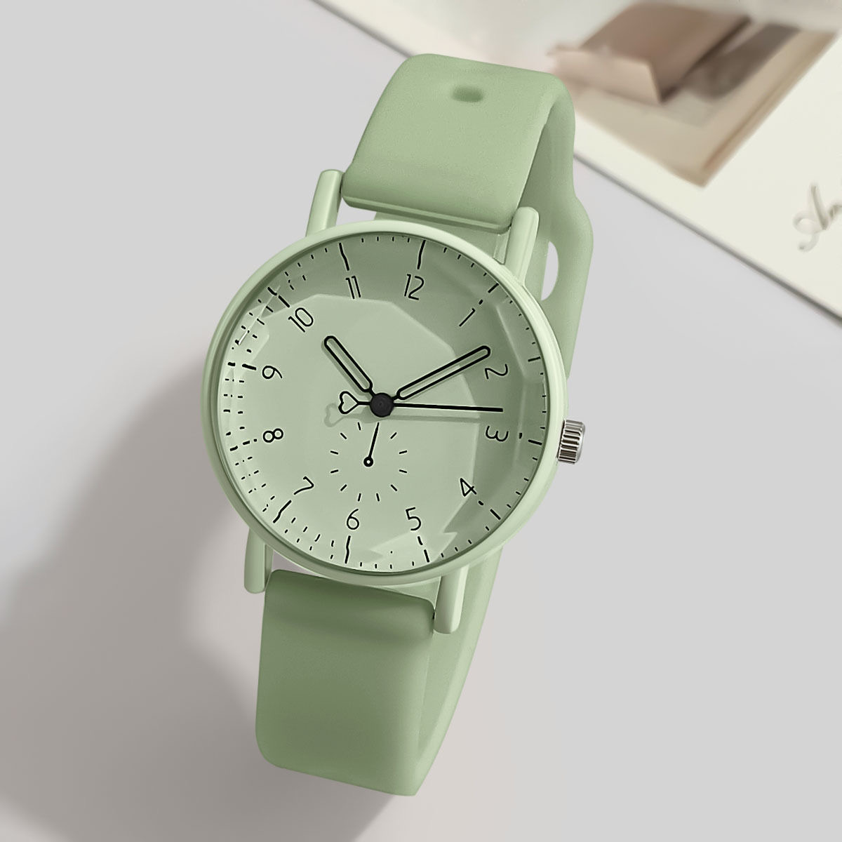 Fashion Arabic Dial Women Quar - огляд і ціна Silicone Band Women