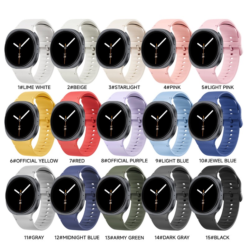 20/22mm Silicone Band For Sams - огляд і ціна Silicone Watch Band 22Mm