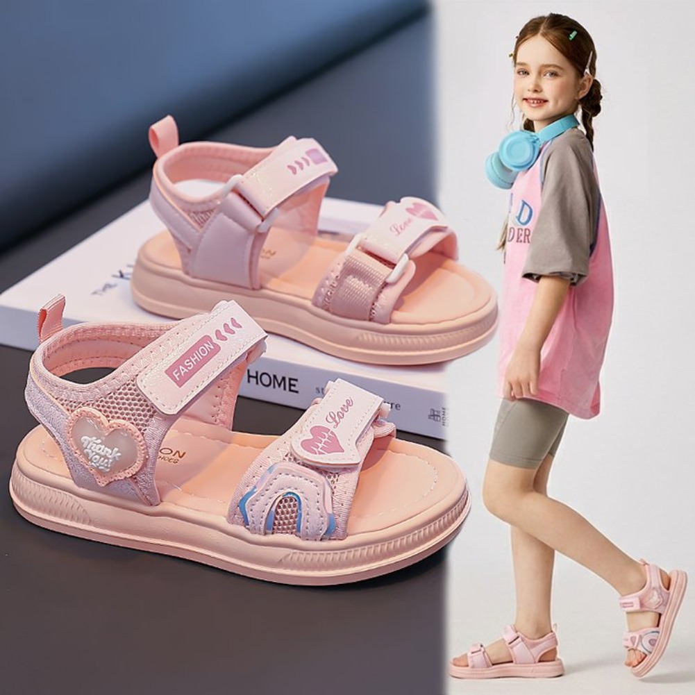 Girls' Heart-Shaped Princess S - огляд і ціна Sport Loop Velcro