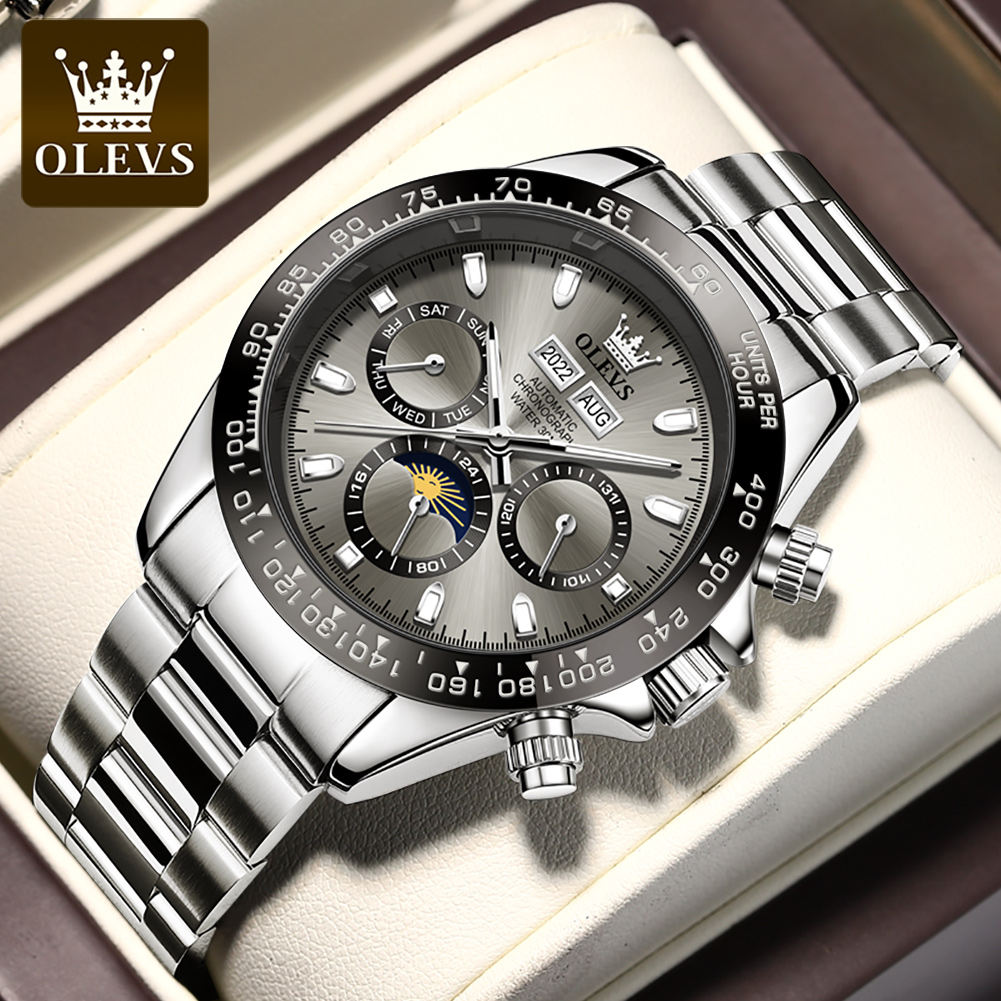OLEVS 6654 Luxury Mens Watch C - огляд і ціна Rolex Watch Daytona