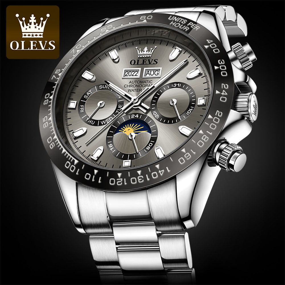 OLEVS 6654 Luxury Mens Watch C - огляд і ціна Rolex Watch Daytona