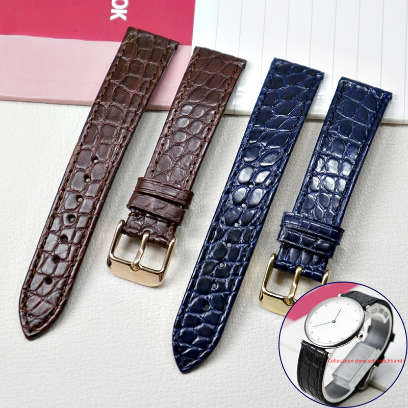 Thin crocodile Genuine leather - огляд і ціна Omega Watch Speedmaster