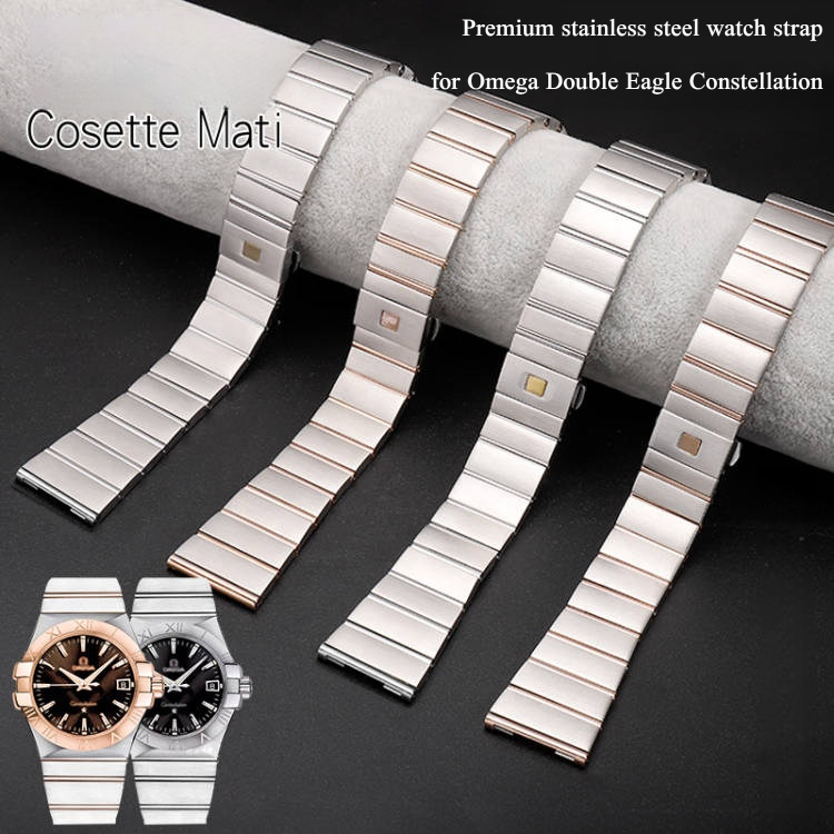 Stainless steel strap for Omeg - огляд і ціна Omega Watch Constellation