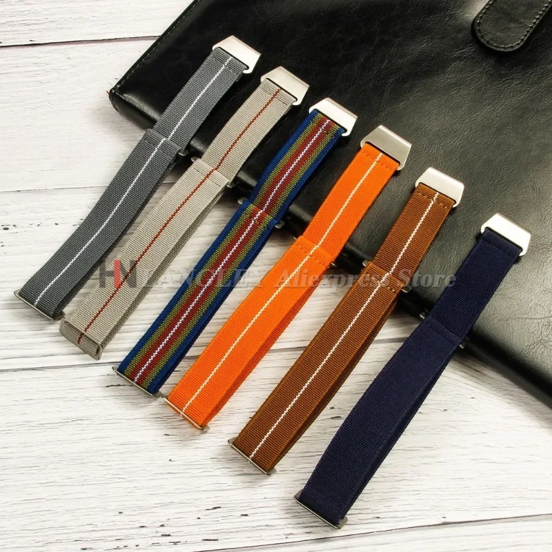 Elastic Nylon Watch Band for S - огляд і ціна Parachute Strap Elastic