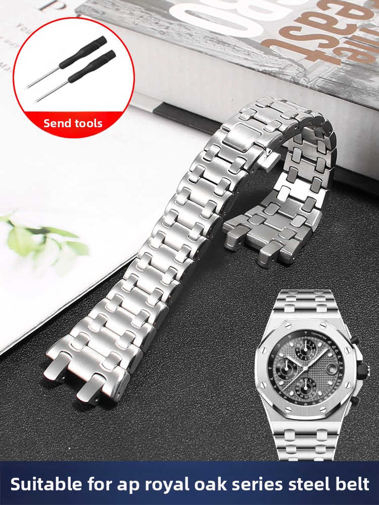 Stainless Steel Watch Strap fo - огляд і ціна Audemars Piguet Watch Royal Oak Offshore