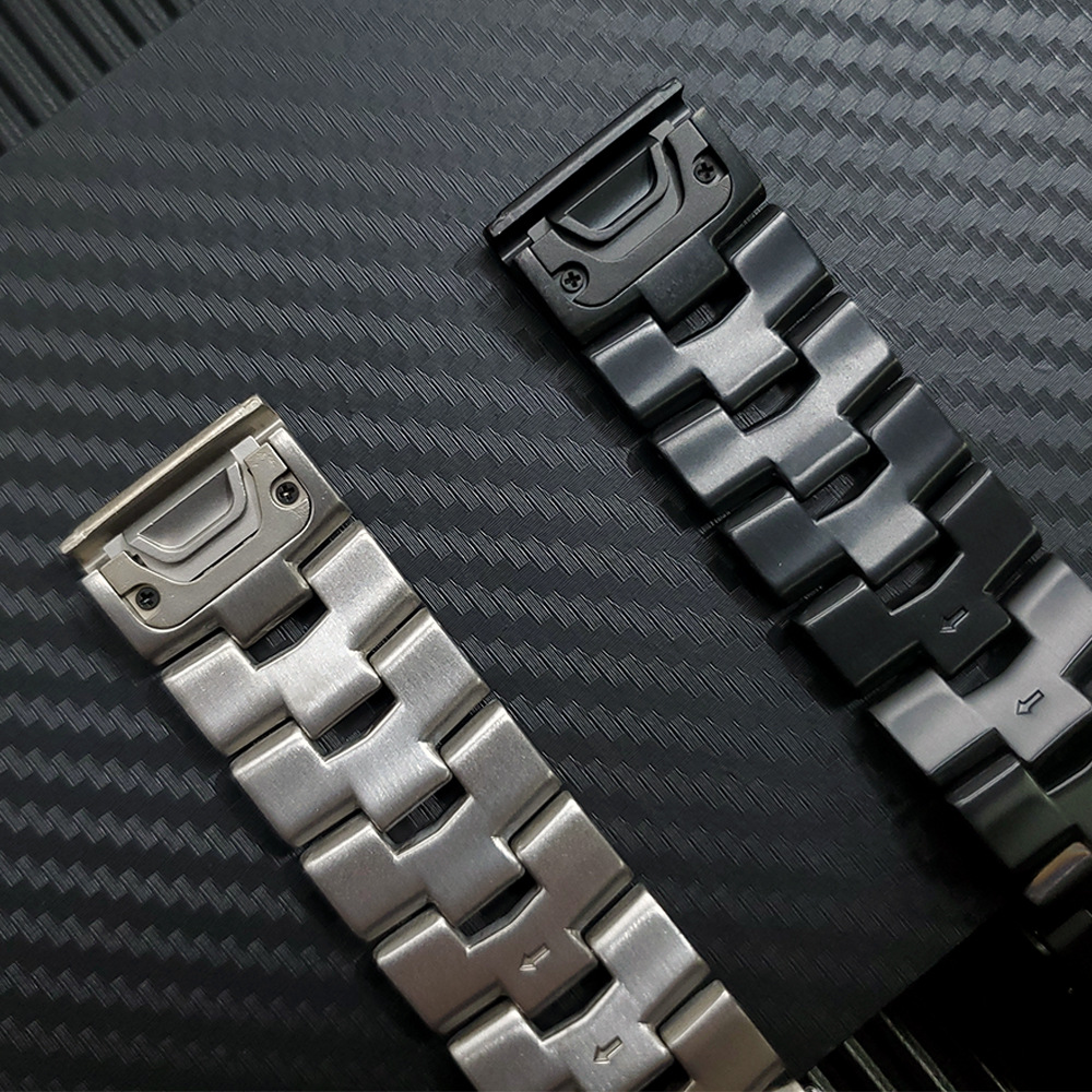 For Garmin Watch Fenix Series  - огляд і ціна Leather Strap Quick Release