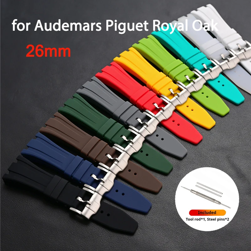 26mm Rubber Strap for Audemars - огляд і ціна Audemars Piguet Watch Royal Oak Offshore