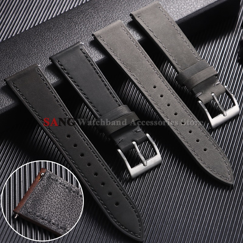 18mm 19mm 20mm 21mm 22mm 24mm  - огляд і ціна Suede Strap Watch