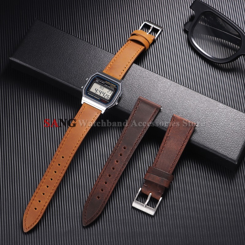 18mm 19mm 20mm 21mm 22mm 24mm  - огляд і ціна Suede Strap Watch