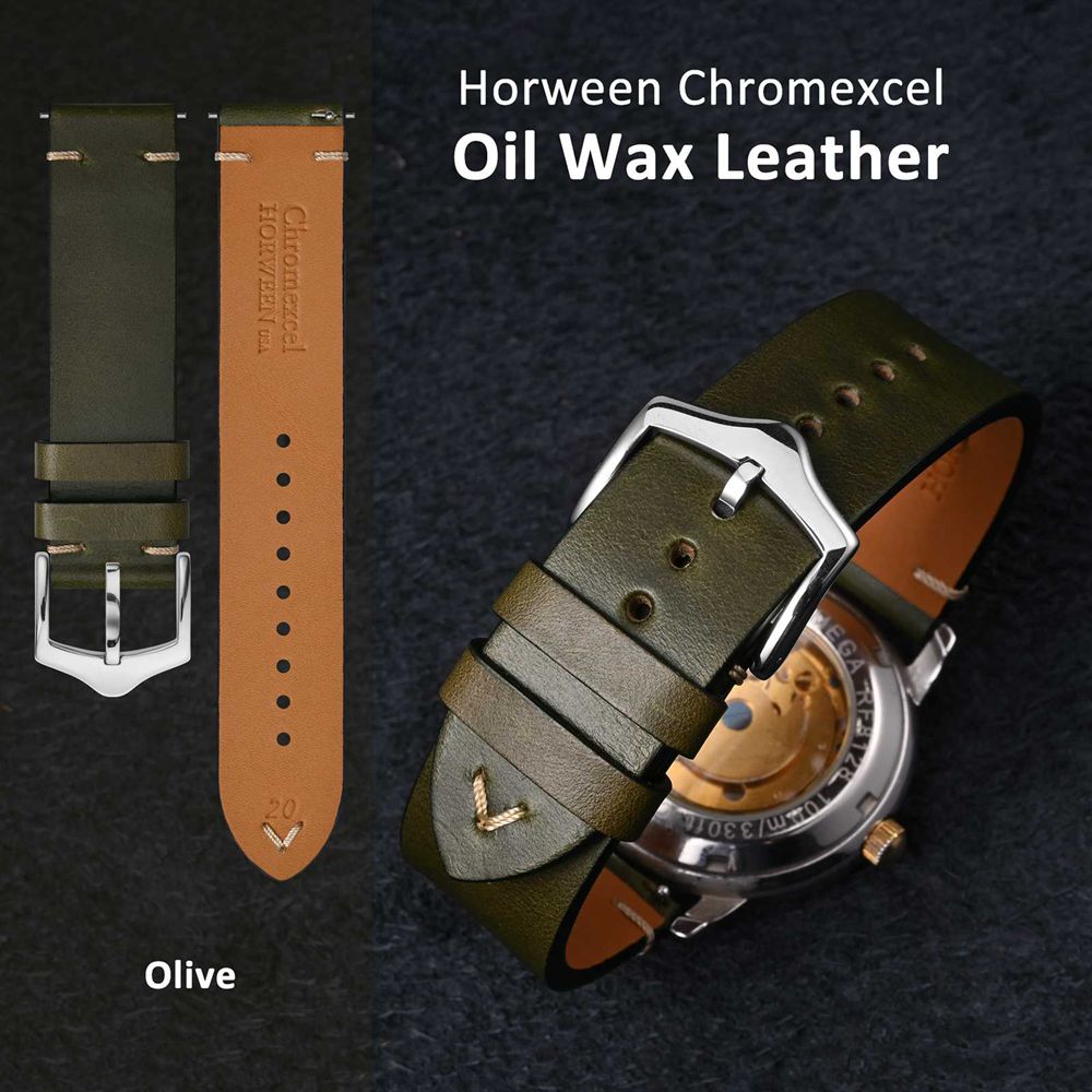 WOCCI Oil Wax Leather Watch St - огляд і ціна Leather Strap Quick Release